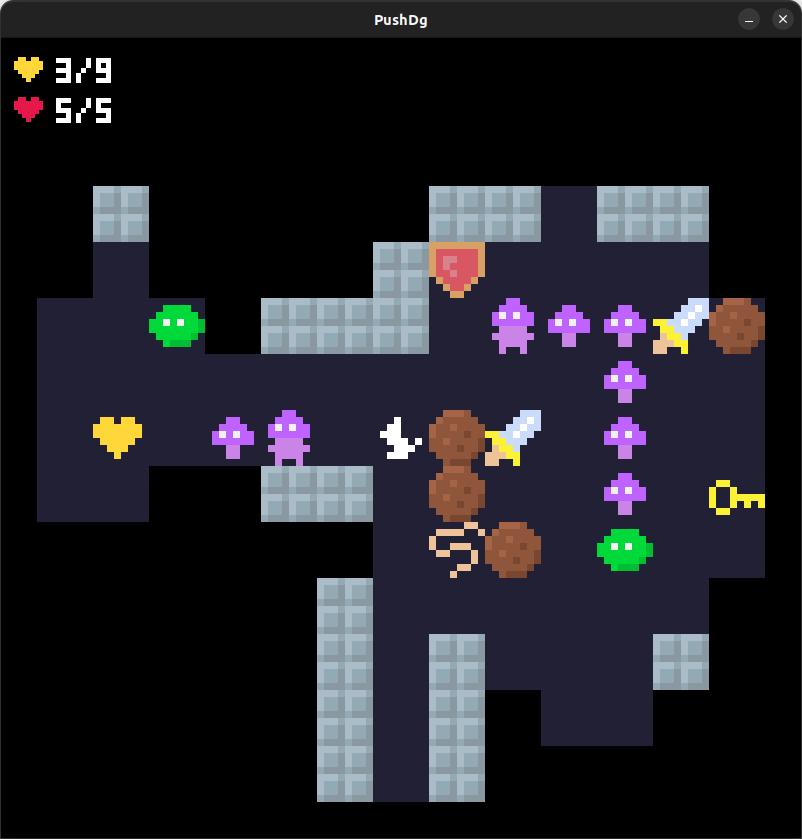 Image of some Push Dungeon game.